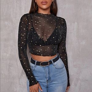Star Mesh Top